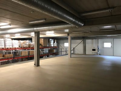 Two-storey warehouse - mezzanine in Riga for company "NEO" 4
